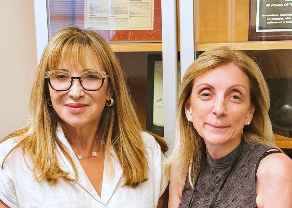 Karen and Christa