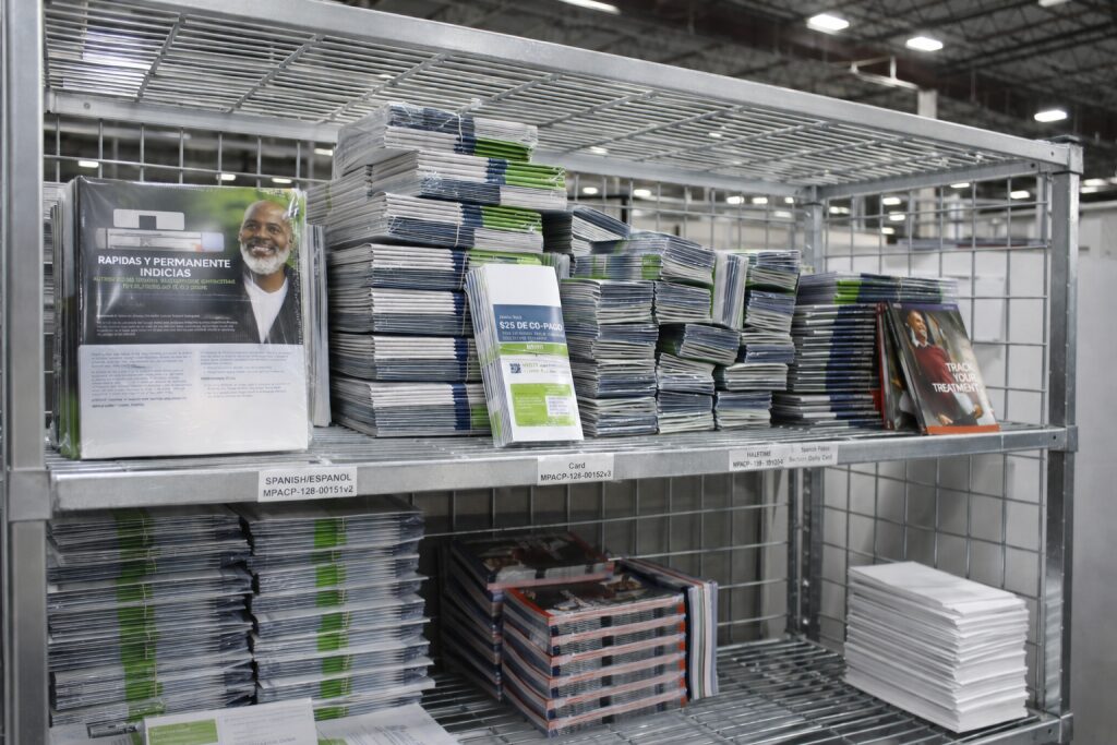 Picking and Packing warehouse setup