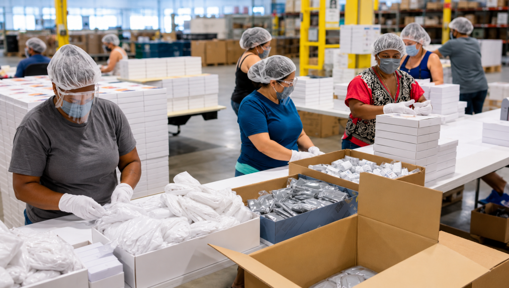 sorting line